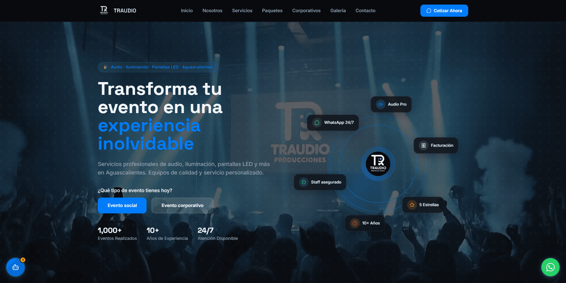 Sitio de Traudio